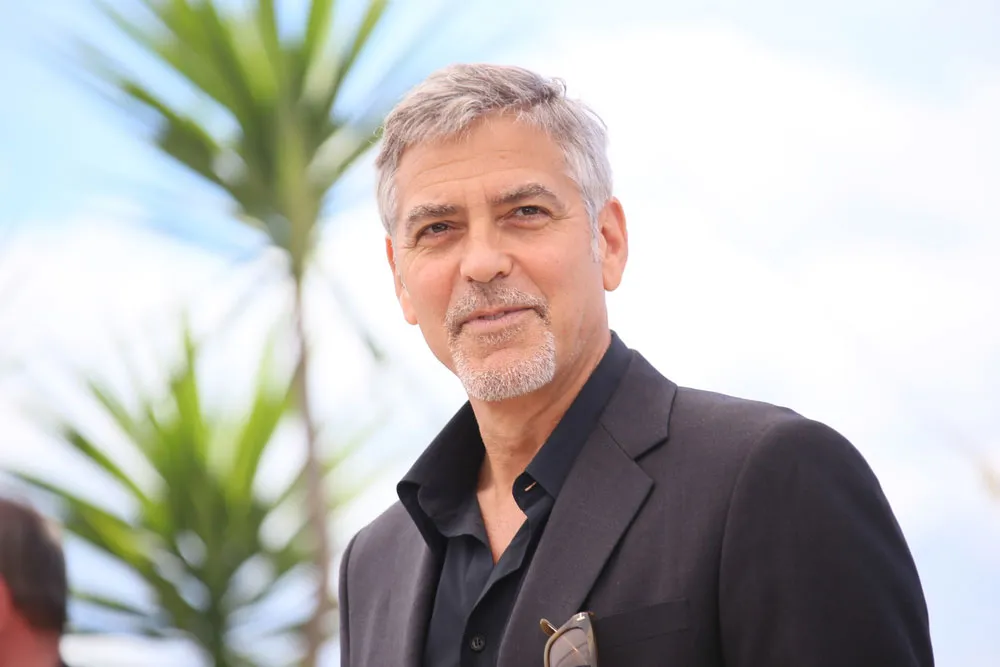 Recent picture of George Clooney