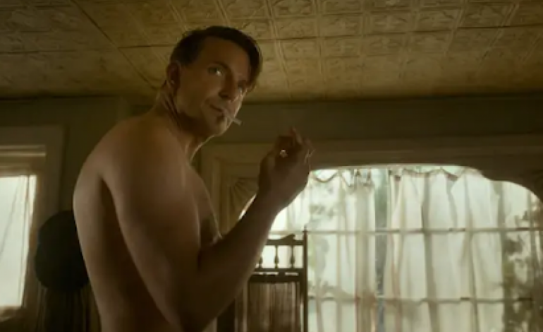 Bradley Cooper had a hard time when he found himself doing full-frontal nudity for the first time