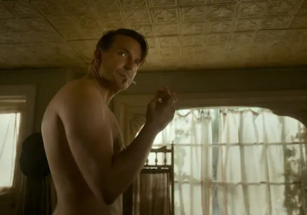 Bradley Cooper had a hard time when he found himself doing full-frontal nudity for the first time on the sets of his movie, “Nightmare Alley.” He explained why it was pretty heavy to bear all.