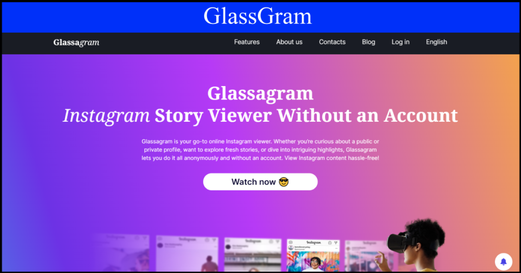 GlassGram Ig viewer