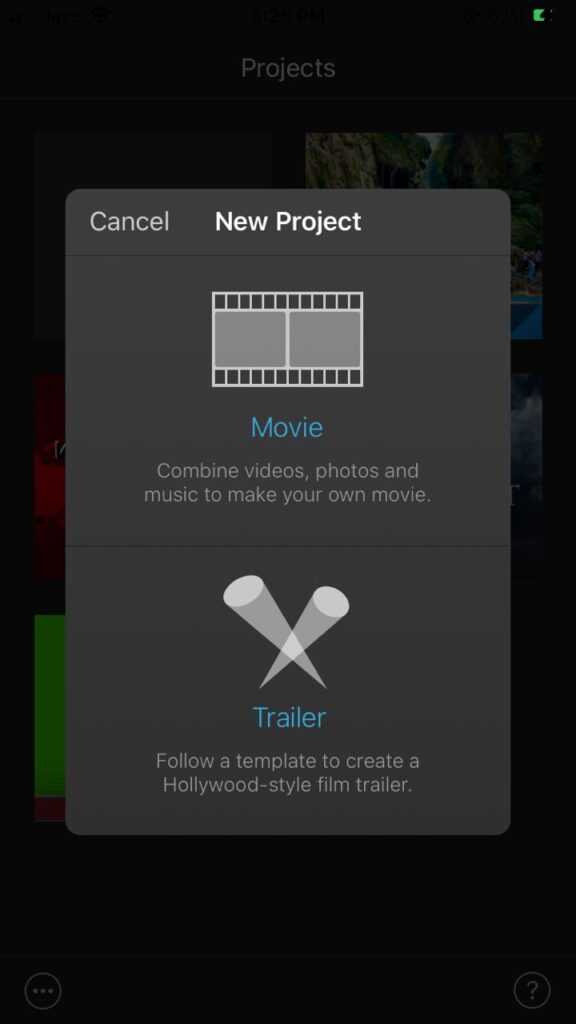 Add Music from iMovie