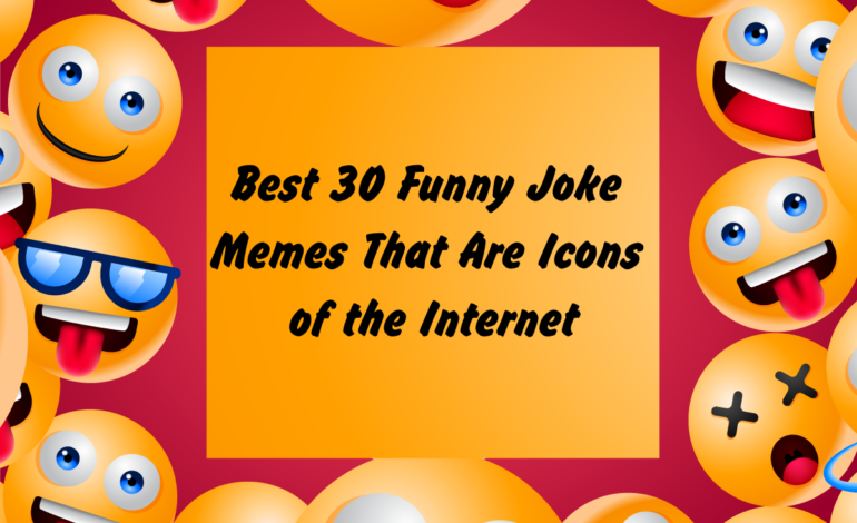 Best 30 Funny Joke Memes