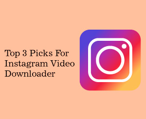 Top 3 Picks For Instagram Video Downloader